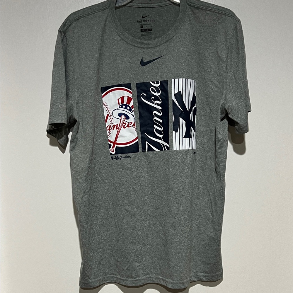 Nike Gray Yankees Men's T-Shirt